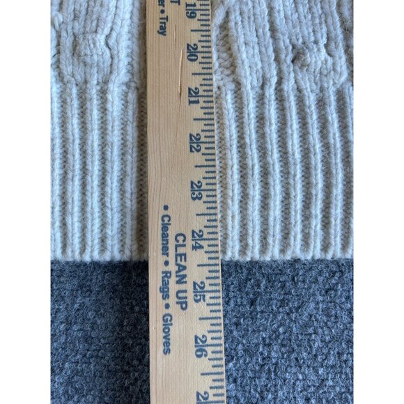 Fat Face Womens NWT Cable Knit Jumper Sweater Ivory UK 8 Euro 34  US 2 - Picture 9 of 10